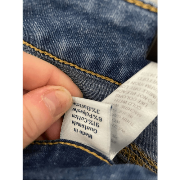 Vineyard Vines Sz 2/25 Ultra High Rise Medium Wash Preppy Women's Skinny Jeans - Picture 6 of 6